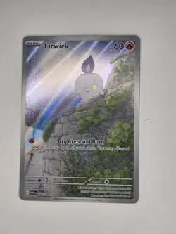 Litwick 101/086 (NM) - SV White Flare - Illustration Rare Pokemon TCG NM - Image 1