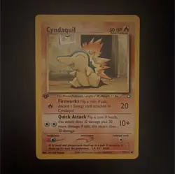 Pokemon Cyndaquil 1st Edition Neo Genesis 57/111 NM CONDITION - Image 1