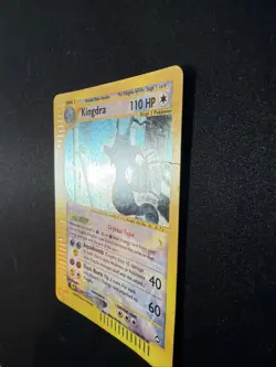 KINGDRA #148/147 Crystal Holo Rare ENG Aquapolis E-Series 2003 - Pokemon Card - Image 3