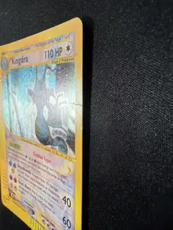 KINGDRA #148/147 Crystal Holo Rare ENG Aquapolis E-Series 2003 - Pokemon Card - Image 4