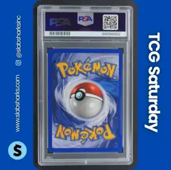 2003 POKEMON EX RUBY & SAPPHIRE #1/109 AGGRON HOLO RARE PSA 8 - Image 2