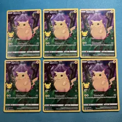 Pokemon Pikachu TCG Celebrations Card 005/025 25th Anniversary - Image 1