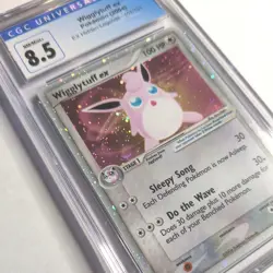 CGC 8.5 Wigglytuff ex 101/101 Holo 2004 Pokemon EX Hidden Legends - Image 3