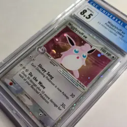CGC 8.5 Wigglytuff ex 101/101 Holo 2004 Pokemon EX Hidden Legends - Image 4