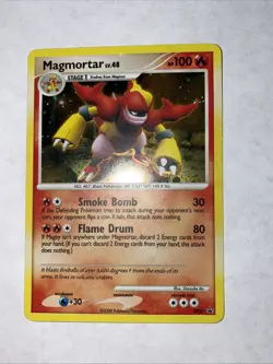 Magmortar Diamond & Pearl Promo DP20 Holo Pokemon TCG Black Star - Image 1
