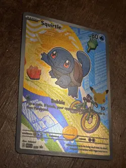 Squirtle 039 Mega Evolution Illustration Rare Pokemon Promo 30th Anniversary - Image 2