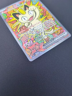 Pokemon Meowth ex 121/088 ENGLISH Perfect Order SIR 🔥PACK FRESH NM 🔥 - Image 2