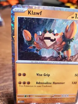 Klawf 011/015 McDonald's Promos 2023 Holo LP Pokemon TCG - Image 2