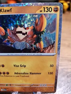 Klawf 011/015 McDonald's Promos 2023 Holo LP Pokemon TCG - Image 3