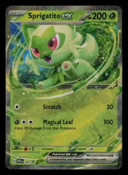 Sprigatito ex 087 Holo Promo Scarlet & Violet Promo Pokemon Near Mint - Image 1