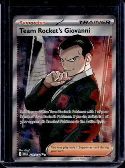 2025 Pokemon Destined Rivals Team Rocket's Giovanni #225/182 - Image 1