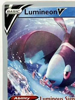 Lumineon V 040/172 World Championships 2023 Deck Promo Card Pokemon TCG NM - Image 4