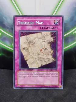 Yugioh Treasure Map DPK-ENSE2 Secret Rare NM - Image 1