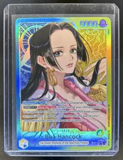2026 One Piece Azure Sea's Seven Boa Hancock Leader Alt Art #OP14-041 - Image 1