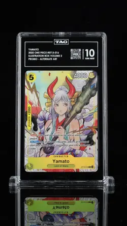 Yamato #ST13-016 Illustration Box Volume 2 TAG 10 - One Piece Promos 2025 - GEM - Image 1