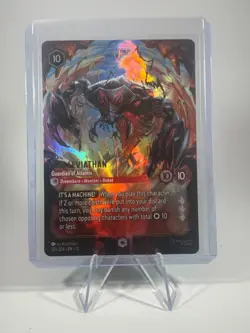 Disney Lorcana The Leviathan Guardian of Atlantis 233/204 Enchanted Foil EN - Image 1