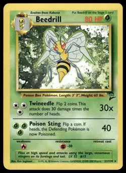 Pokemon WOTC Base Set 2 #21-130 Non Holo Near Mint & Light Play Pick Your Card - Image 2