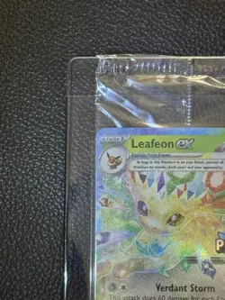 Leafeon ex 006/131 Prismatic Evolutions Stamped Surprise Box Promo Card SEALED - Image 2