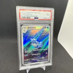 2023 POKEMON MEW EN-151 ILLUSTRATION RARE #171 WARTORTLE PSA 9 - Image 1