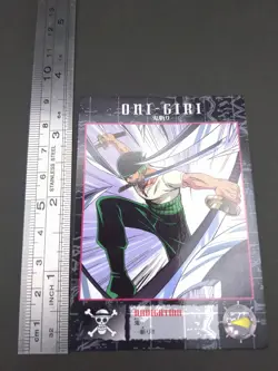 Roronoa Zoro #36 One Piece Carddass Masters Card 2000 Bandai Japanese TCG CCG B2 - Image 4