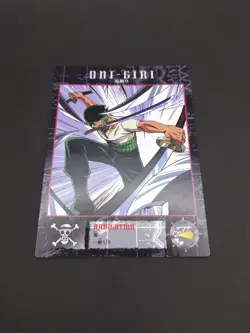 Roronoa Zoro #36 One Piece Carddass Masters Card 2000 Bandai Japanese TCG CCG B2 - Image 5