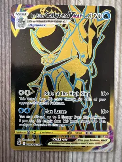 Ice Rider Calyrex VMAX - TG29/TG30 - Pokemon Astral Radiance Secret Rare Card NM - Image 1