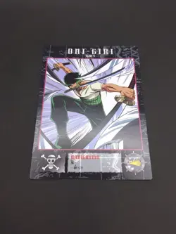 Roronoa Zoro #36 One Piece Carddass Masters Card 2000 Bandai Japanese TCG CCG B1 - Image 5