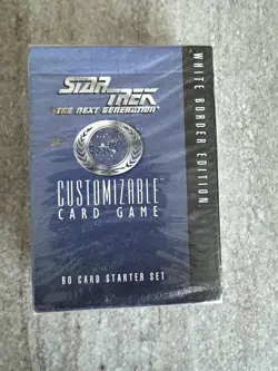 Star Trek CCG Premier Limited 1994 Factory Sealed 60-Card Starter Deck - Image 2