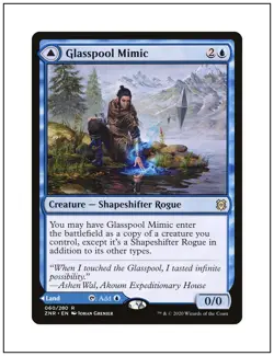 1x Glasspool Mimic, Magic the Gathering MTG NM - Image 1