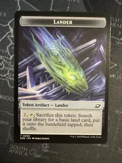 Lander/Robot Token, Edge of Eternities Tokens, MTG, Magic - Image 1