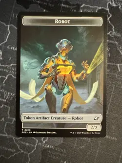 Lander/Robot Token, Edge of Eternities Tokens, MTG, Magic - Image 2