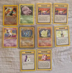 RARE VINTAGE POKEMON LOT (10) - Image 1