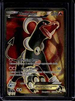 2015 Pokemon XY BREAKthrough Houndoom #153/162 - Image 1