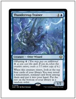 1x Thundertrap Trainer, Magic the Gathering MTG NM - Image 1