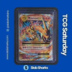 2016 POKEMON XY EVOLUTIONS #13/108 M CHARIZARD EX HOLO - Image 1