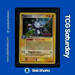 2007 POKEMON EX POWER KEEPERS #16/108 MAGNETON REVERSE HOLO STAMPED - Image 1