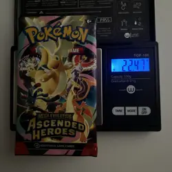 VERY HEAVY✅ GOD PACKUU SIRUU 22.47g Ascended Heroes Pokemon TCG Booster (SEALED) - Image 1