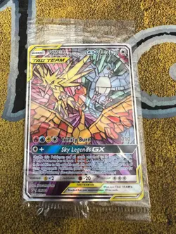 Pokemon Moltres & Zapdos & Articuno GX SM210 Hidden Fates ETB Promo SEALED!! - Image 1