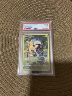Pokemon Pikachu Trainer Gallery Lost Origin TG05/TG30 Sleeping PSA 9 Mint - Image 1