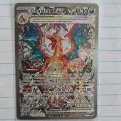 The Pokemon Company Charizard ex 223/197 SIR Holo SV03 Obsidian Flames Eng - Image 1