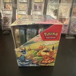 Pokemon Prismatic Evolutions Factory Sealed Mini Tin Display (8 sealed tins!) - Image 2