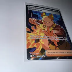 Fire Breather 119/94 Full Art Trainer Holo Me02: Phantasmal Flames Pokemon TCG - Image 4