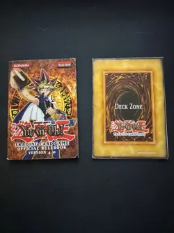 Yu-Gi-Oh! Trading Card Game Official Rulebook Version 4.0 + Paper Playmat - Image 1
