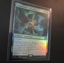 Summoner's Grimoire- Final Fantasy Foil MTG-NM - Image 3