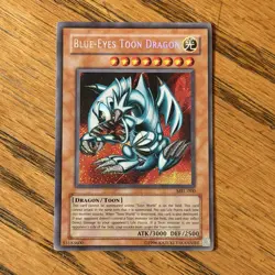 Blue-Eyes Toon Dragon MRL-000 Secret Rare Foil Unlimited Yu-Gi-Oh! - Image 1