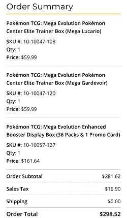 Pre-Sale Pokemon Center Mega Evolution Both ETBs + Booster Box - Image 2