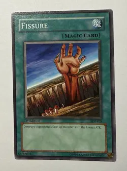 Fissure - SDP-028 1st Edition - YuGiOh-LP Vintage Starter Deck Pegasus - Image 1