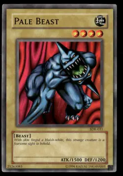 Pale Beast Starter Deck: Kaiba SDK-031 Common / Short Print Yugioh LP - Image 1