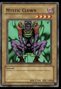 Mystic Clown Starter Deck: Yugi SDY-019 Common / Short Print Yugioh LP - Image 1