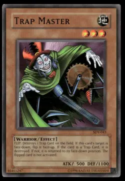 Trap Master Starter Deck: Yugi SDY-043 Common / Short Print Yugioh LP - Image 1